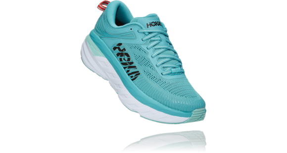 Hoka Bondi 7 Road Running Shoes - Women's, Aquarelle / Eggshell Blue, 6.5, 1110519-AEBL-06.5