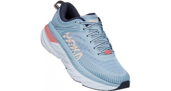 Hoka Bondi 7 Road Running Shoes - Women's, Blue Fog/Ombre Blue, 9 US, Medium, 1110519-BFOB-09