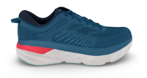 Hoka Bondi 7 Road Running Shoes - Men's, Real Teal / Outer Space, 14 US, Regular, 1110518-RTOS-14