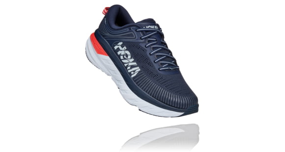 Hoka Bondi 7 Road Running Shoes - Women's, Black Iris/Ballad Blue, 9, 1110519-BIBBL-09