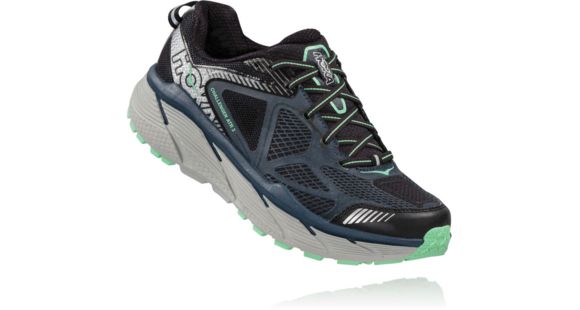 Hoka Challenger ATR 3 Trail Running Shoe - Women's-Midnight Navy/Spring Bud-Medium-9.5