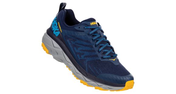 Hoka Challenger Atr 5 Running Shoes - Men's, Moonlight Ocean / Old Gold, Medium, 12.5, 1104093-MOOG-12.5