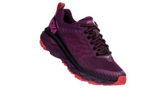 Hoka Challenger Atr 5 Running Shoes - Women's, Italian Plum / Poppy Red, Medium, 9, 1104094-IPPRD-09