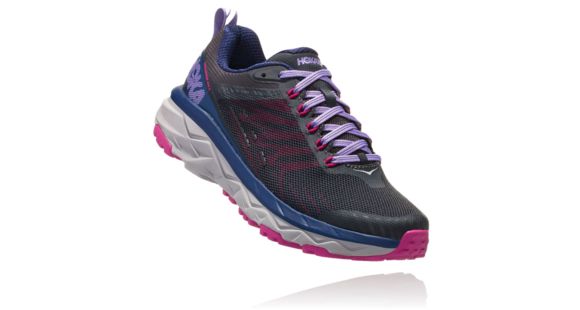 Hoka Challenger Atr 5 Trail Running Shoes - Women's, Ebony/Very Berry, Medium, 5.5, 1104094-EVBR-5.5