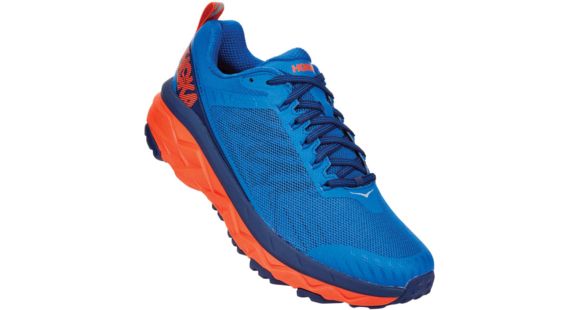 Hoka Challenger ATR 5 Trailrunning Shoes - Men's, Imperial Blue/Mandarin Red, 13, 1104093-IBMR-13