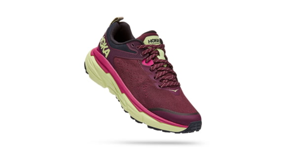 Hoka Challenger ATR 6 Trail Running Shoes - Women's, Grape Wine / Butterfly, 6.5B, 1106512-GWBT-06.5B