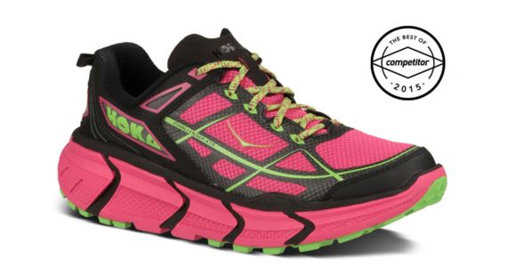 Hoka Challenger ATR Trail Running Shoe - Women's-Purple/Green-Medium-8 US