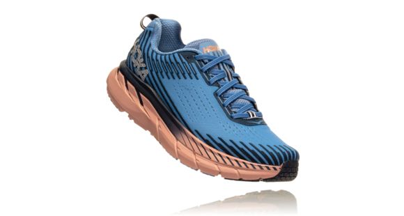 Hoka Clifton 5 Road Running Shoes - Women's, Allure/Mood Indigo, Medium, 8, 1093756-AMIN-8