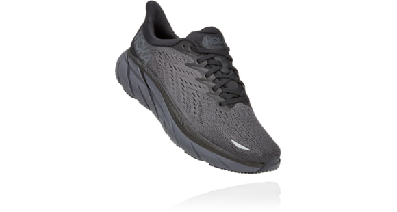 Hoka Clifton 8 Road Running Shoes - Men's, 7 US, D, Black/Black, 1119393-BBLC-07D