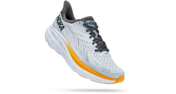 Hoka Clifton 8 Road Running Shoes - Men's, 16 US, D, Blue Fog/Plein Air, 1119393-BFPA-16D