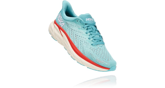 Hoka Clifton 8 Road Running Shoes - Women's, Aquarelle / Eggshell Blue, 6.5B, 1119394-AEBL-06.5B