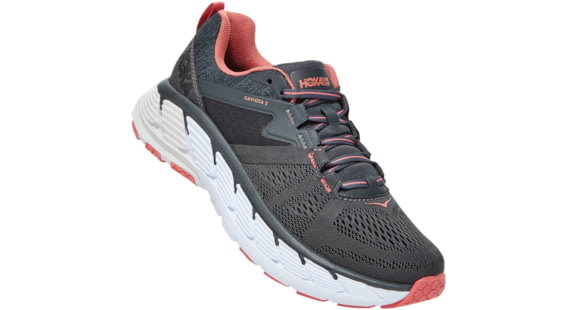 Hoka Gaviota 2 Road Running Shoes - Women's, Dark Shadow/Lantana, 8 US, Medium, 1099630-DSLN-08