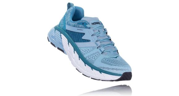 Hoka Gaviota 2 Road Running Shoes - Women's, Forget-Me-Not/Storm Blue, Medium, 10, 1099630-FSMB-10