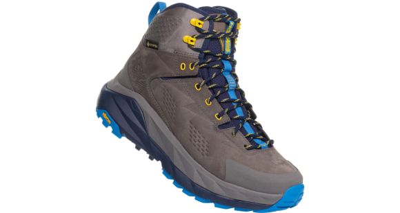 Hoka Kaha GTX Hiking Shoes - Men's, Charcoal Grey/Blue, 10.5, 1112030-CGYB-10.5