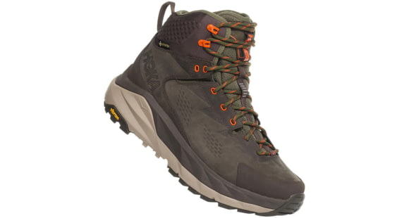 Hoka Kaha GTX Boots - Men's, Black Olive/Green, 9, 1112030-BOGR-09