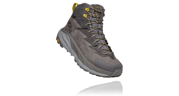 Hoka Kaha GTX Boots - Men's, Charcoal Gray/Green Sheen, 7.5, 1112030-CGGS-07.5