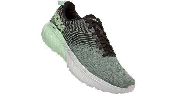 Hoka Mach 3 Road Running Shoes - Men's, Green Ash/Black, 9.5, 1106479-GABC-9.5