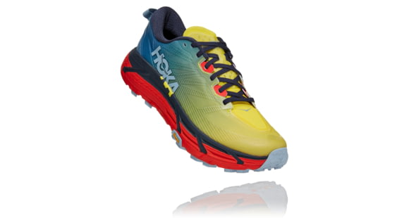 Hoka Mafate Speed 3 Trail Running Shoes - Men's, Provincial Blue/Fiesta, 9.5, D, 1113530-PBFS-09.5D