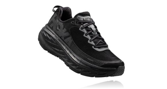 Hoka Men's Bondi 5 Road Running Shoe, Black/Anthracite, 9 US, 1014757-BANT-9
