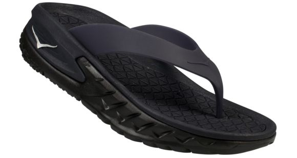 Hoka Ora Recovery Flip - Men's, Black, 7, Medium, 1018352-BLK-7