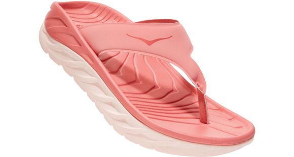 Hoka Ora Recovery Flip Sandals - Women's, Lantana/Pink Salt, 8, 1099676-LPSL-8