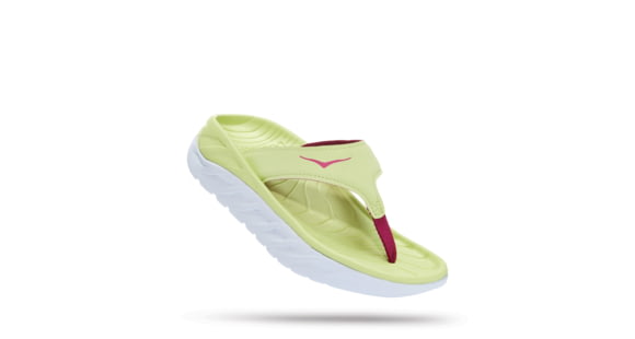 Hoka Ora Recovery Flip Shoes - Women's, Butterfly / Festival Fuchsia, 7, 1117910-BFFC-07