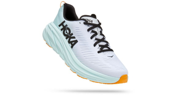 Hoka Rincon 3 Road Running Shoes - Men's, White / Blue Glass, 13D, 1119395-WBGL-13D