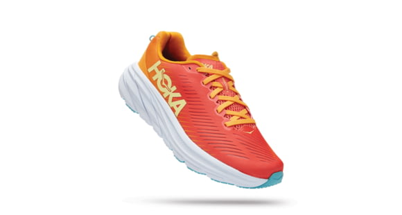 Hoka Rincon 3 Road Running Shoes - Women's, Camellia / Radiant Yellow, 5B, 1119396-CRYW-05B