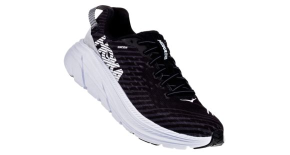 Hoka Rincon Running Shoes - Men's, Black / White, Medium, 14, 1102874-BWHT-14