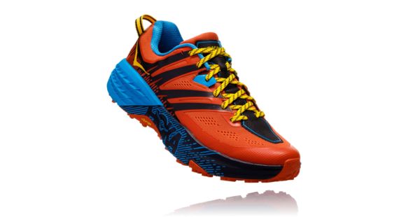 Hoka Speedgoat 3 Trail Running Shoes - Men's, Nasturtium/Spicy Orange, Medium, 10, 1099733-NSOR-10
