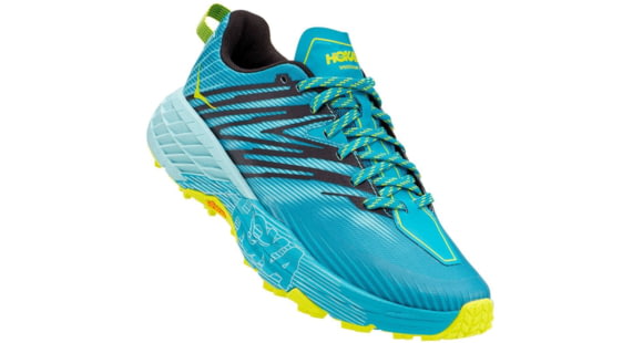 Hoka Speedgoat 4 Trailrunning Shoes - Women's, Capri Breeze/Angel Blue, 8 US, Medium, 1106527-CBAB-08