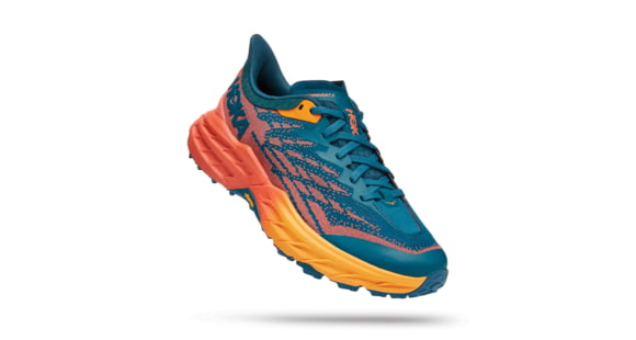 Hoka Speedgoat 5 Shoes - Women's, Blue Coral / Camellia, 9.5B, 1123158-BCCML-09.5B