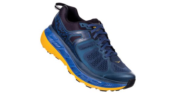 Hoka Stinson Atr 5 Running Shoes - Men's, Moonlight Ocean / Old Gold, Medium, 14, 1099729-MOOG-14