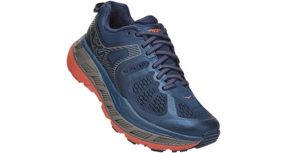 Hoka Stinson ATR 5 Trailrunning Shoes - Women's, Majolica Blue/Fusion Coral, 7, 1099730-MBFCR-7