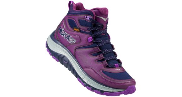 Hoka Tor Tech Mid Waterproof Hiking Boot - Women's-Peacoat/Plum-Medium-8.5