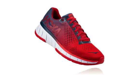 Hoka Women's Cavu Running Shoe, Vintage Indigo/Hibiscus, 6 US, 1019282-VIHB-6