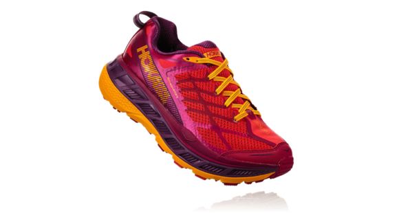 Hoka Women's Stinson ATR 4 Trail Running Shoe, Cherries Jubilee/Purple Passion, 6 US, 1016789-CJPP-6