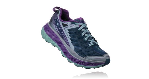 Hoka Women's Stinson ATR 4 Trail Running Shoe, Tradewinds/Vintage Indigo, 8 US, 1016789-TVIN-8