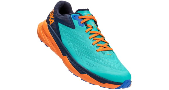 Hoka Zinal Trailrunning Shoes - Men's, Atlantis/Outer Space, 8.5, D, 1119399-AOSP-08.5D