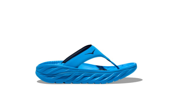 Hoka Ora Recovery Flip Shoes - Women's, Diva Blue/Outer Space, 11, 1117910-DBOSP-11