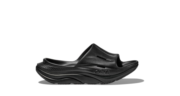 Hoka Ora Recovery Slide 3, Black/Black, 12/14, 1135061-BBLC-12/14
