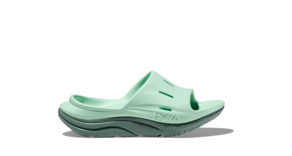 Hoka Ora Recovery Slide 3, Mist Green/Trellis, 06/08, 1135061-MGTR-06/08
