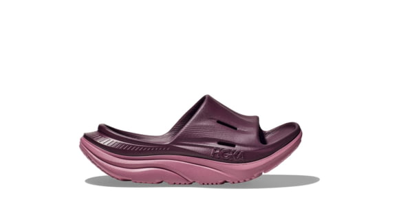 Hoka Ora Recovery Slide 3, Pale Mauve/Wistful Mauve, 07/09, 1135061-PMWM-07/09
