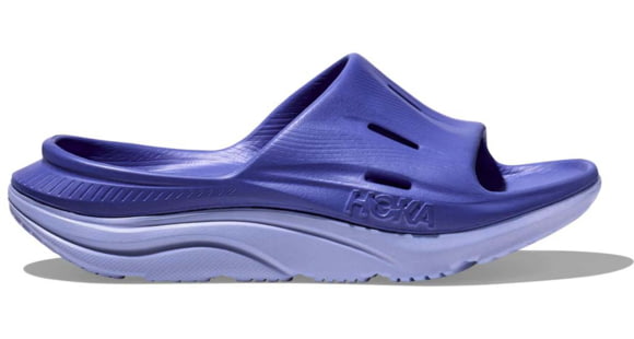 Hoka Ora Recovery Slide 3 Shoes - Unisex, Stellar Blue /Mirage, 10, 1135061-SLLR-10/12