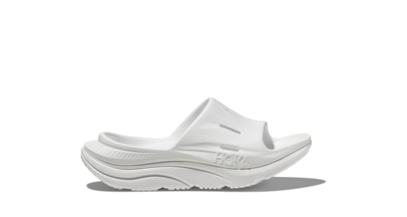 Hoka Ora Recovery Slide 3, White/White, 03/05, 1135061-WWH-03/05