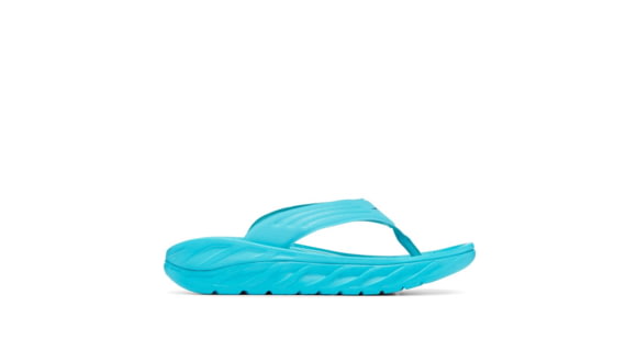 Hoka Recovery Flip - Mens, Scuba Blue / Bellwether Blue, 10, 1099675-SBBB-10
