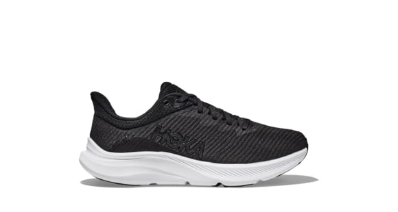 Hoka Solimar Road Running Shoes - Womens, Black/White, 5, 1123075-BWHT-05B
