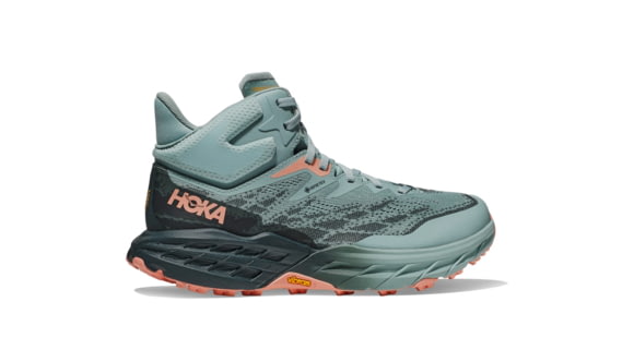 Hoka Speedgoat 5 Mid GTX Hiking Shoes - Womens, Agave/Spruce, 06B, 1127919-ASPR-06B