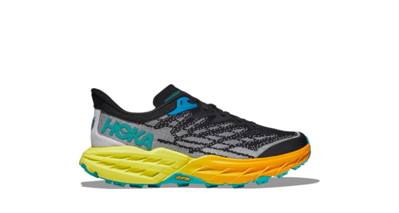 Hoka Speedgoat 5 Trailrunning Shoes - Men's - 7-10.5 US, Black/Evening Primrose, 08.5D, 1123157-BEPR-08.5D