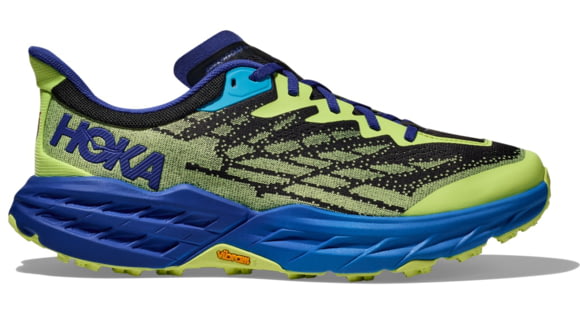 Hoka Speedgoat 5 Trailrunning Shoes - Men's - 7-10.5 US, Lettuce/Evening Sky, 10, 1123157-LTC-10D